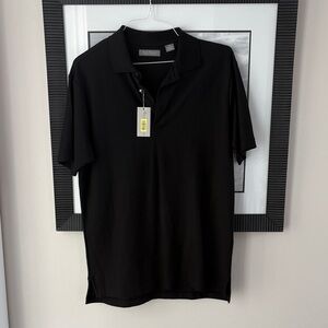 Daniel Cremieux Black Men's Polo Shirt - Classic Short Sleeve NWT 100% Cotton